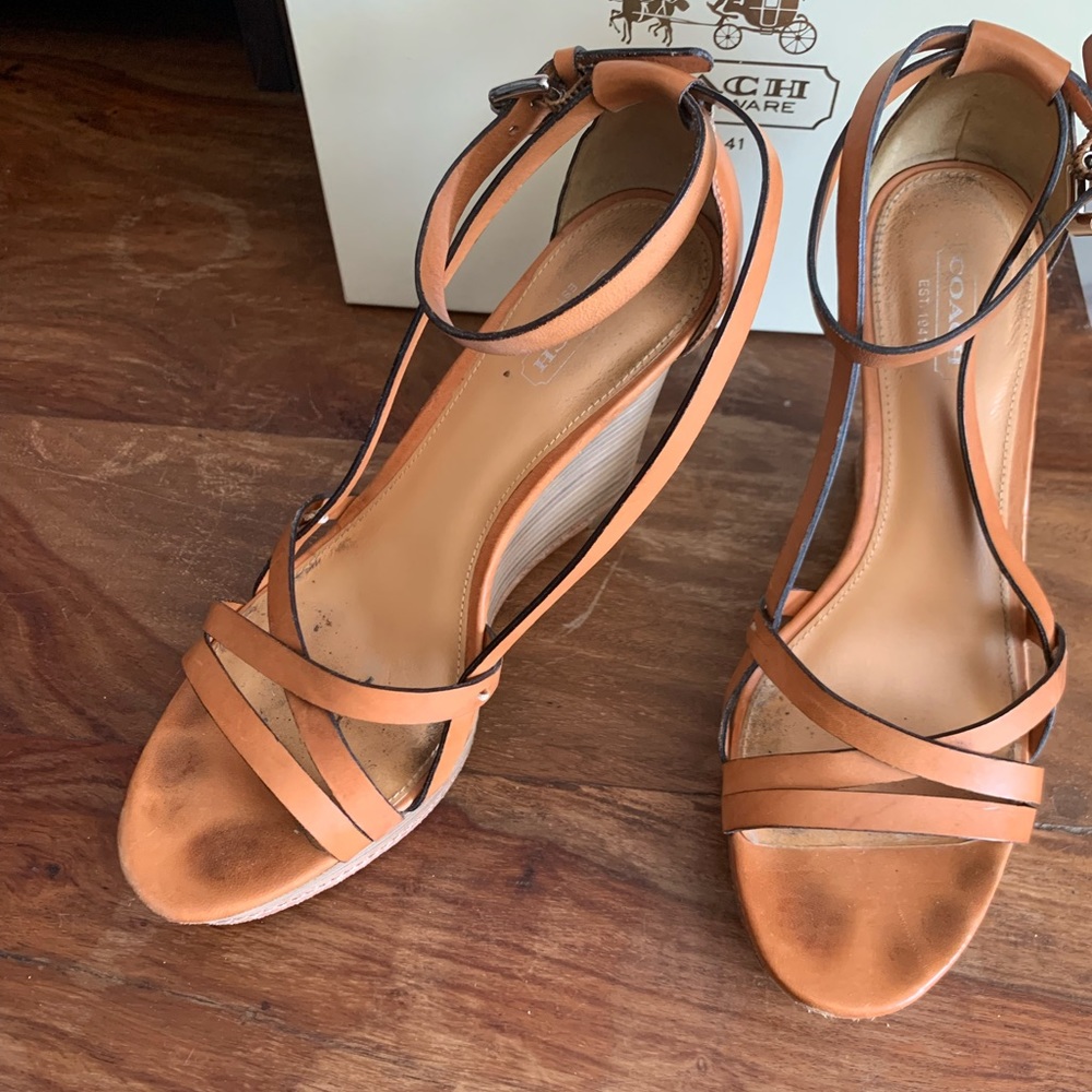 Coach size 8 sandal